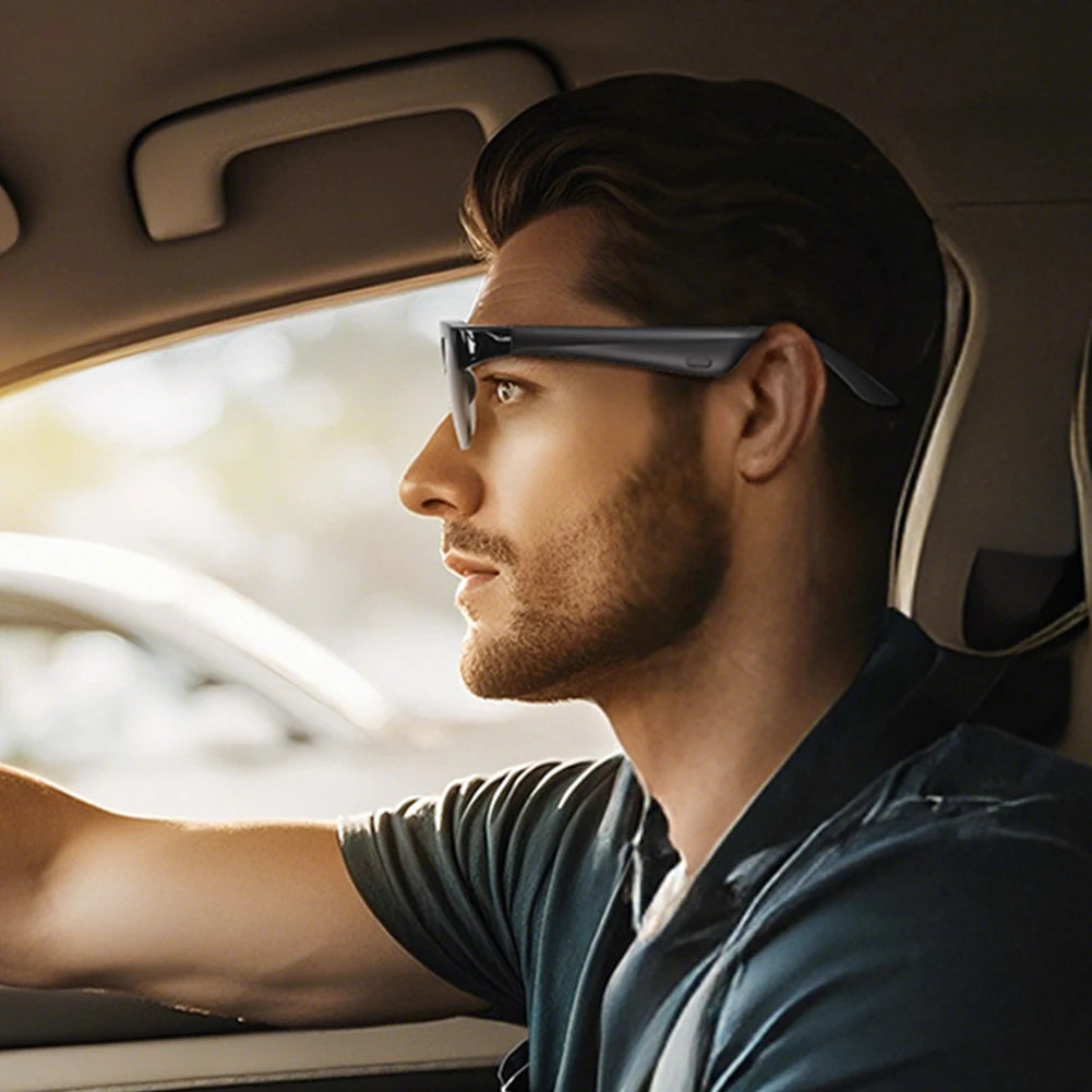 Smart Audio Glasses with AI Translator & Spatial Audio - Bluetooth 5.0 Tidesmit