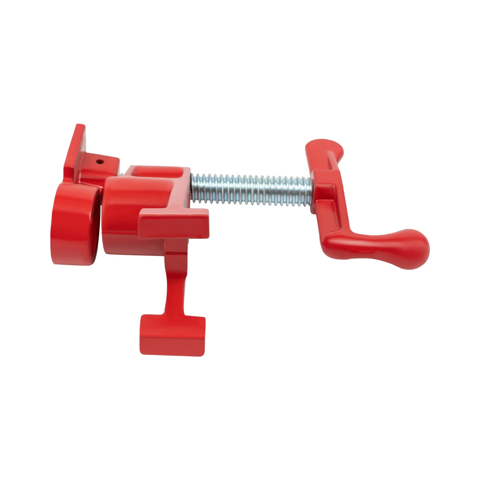 4 Pack Iron Woodworking Clamps,Heavy Duty Cast Iron Quick Release Bar Clamps, Wood Gluing Pipe  3/4" Pipe Clamp Set