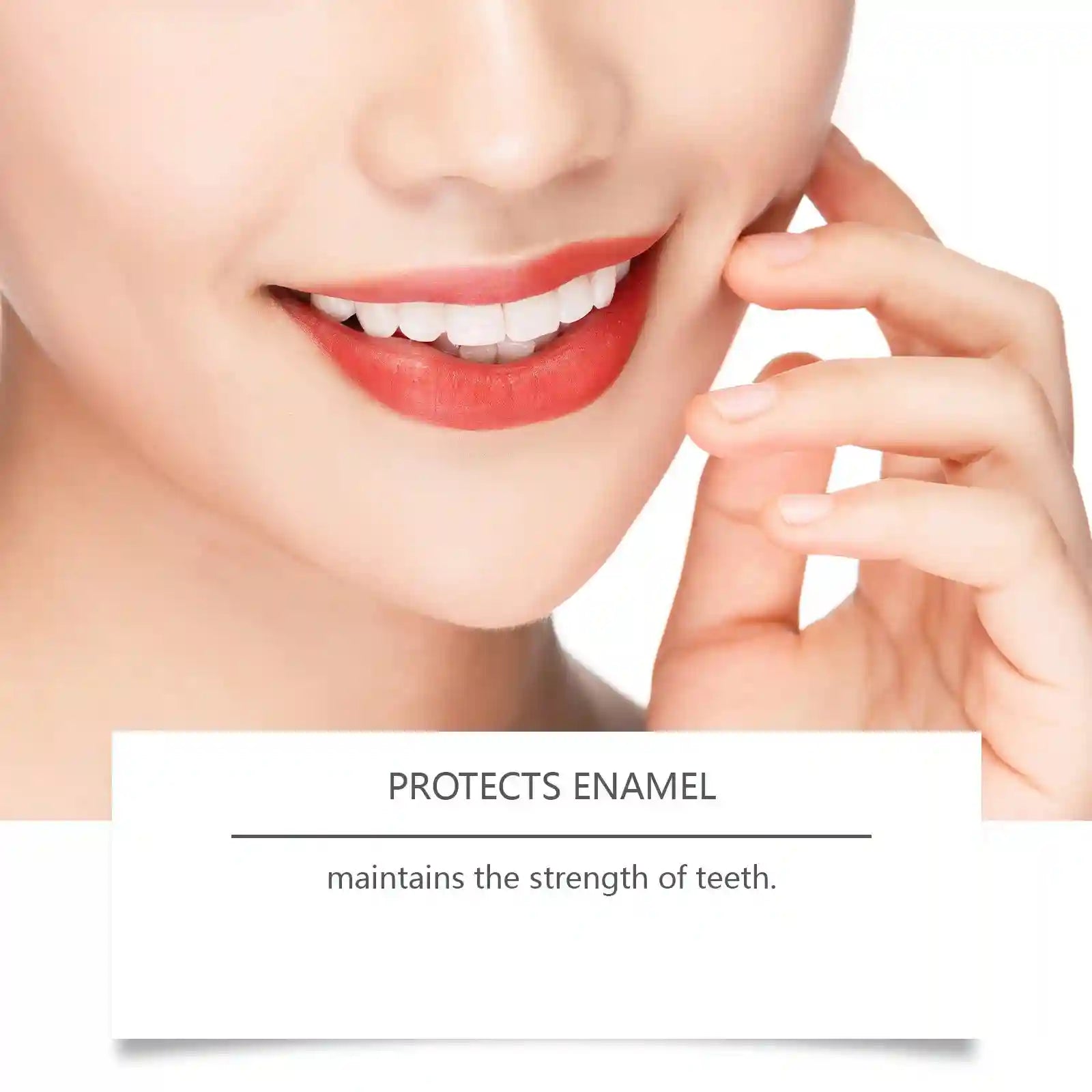 Tidesmit Hydroxyapatite toothpaste for enamel repair, teeth whitening, stain removal, and fresh breath.