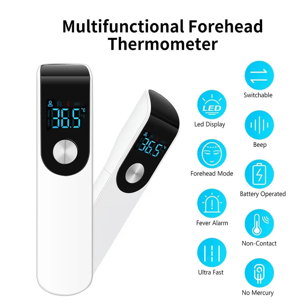 Medical Digital Non-Contact Thermometer Infrared Thermometer Forehead Ear medical Termometro Body Fever Baby/Adult Temperature
