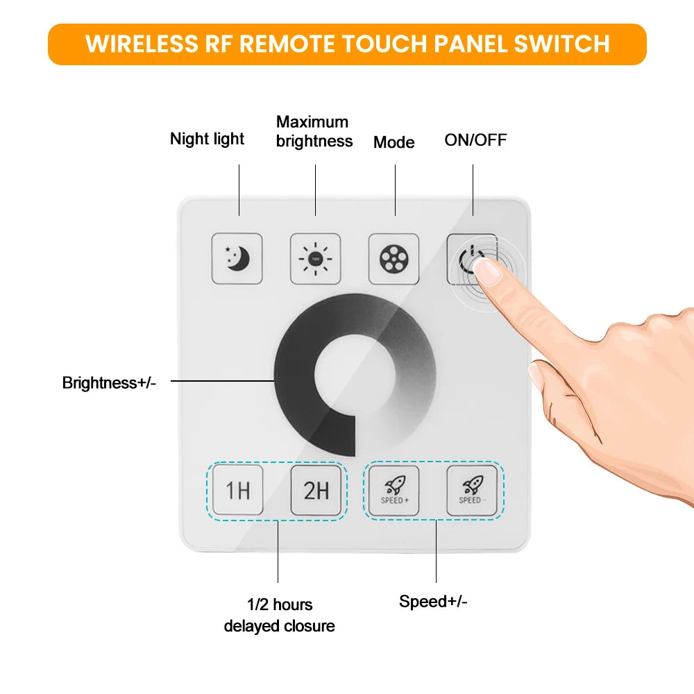 Wifi Bluetooth COB LED Neon Strip Light Wall Touch 23key Remote Control 220V Dimmer Power Kit 5m 10m 20m 0.5m 240LED/m Flex Lamp