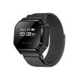 Smart Health Ring: Waterproof Heart Rate & Sleep Monitor black Tidesmit