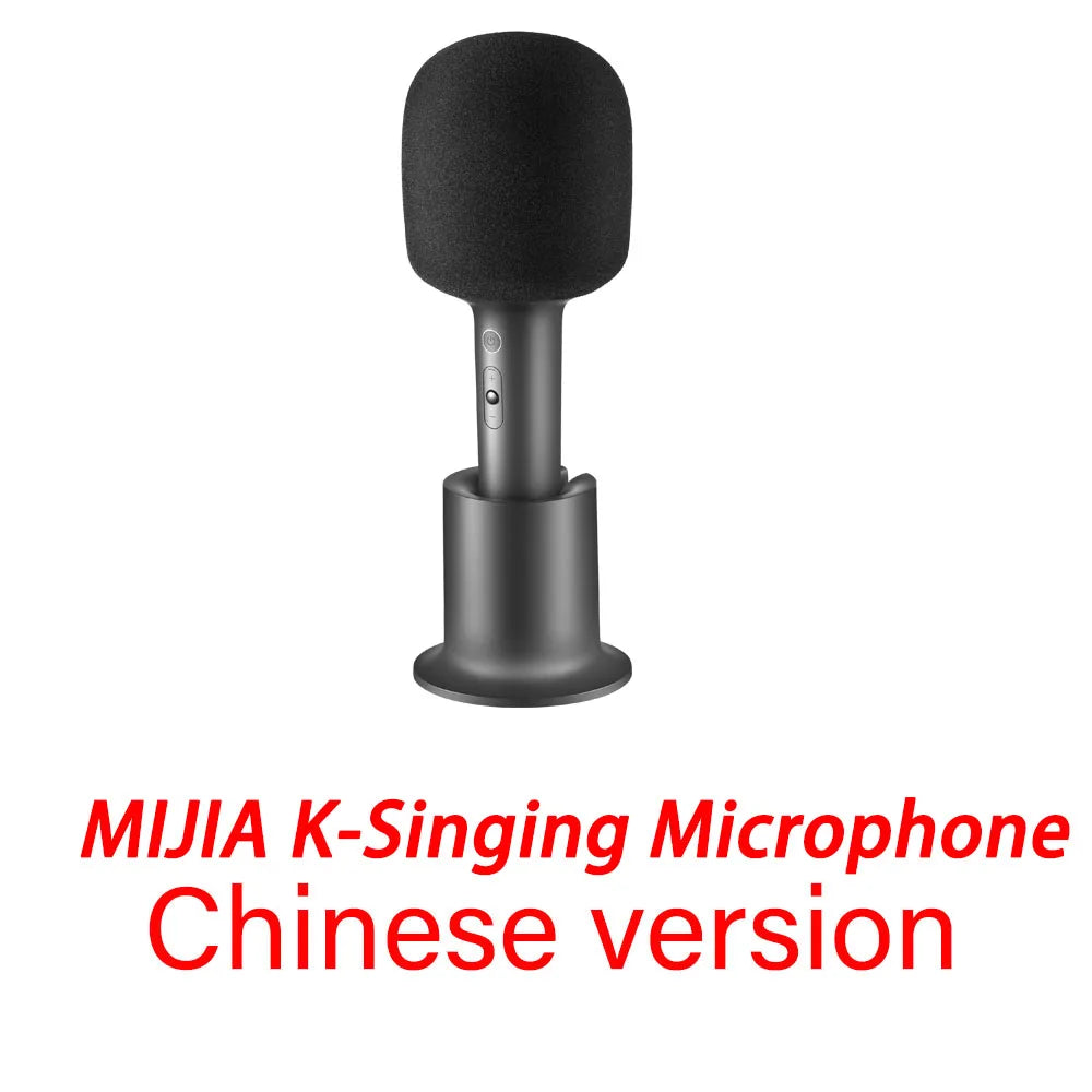 Mijia K-Song Microphone wireless bluetooth 5.1 DSP Noise Cancellation Stereo Sound Effect Double Duet with 9 Kinds Sound CN