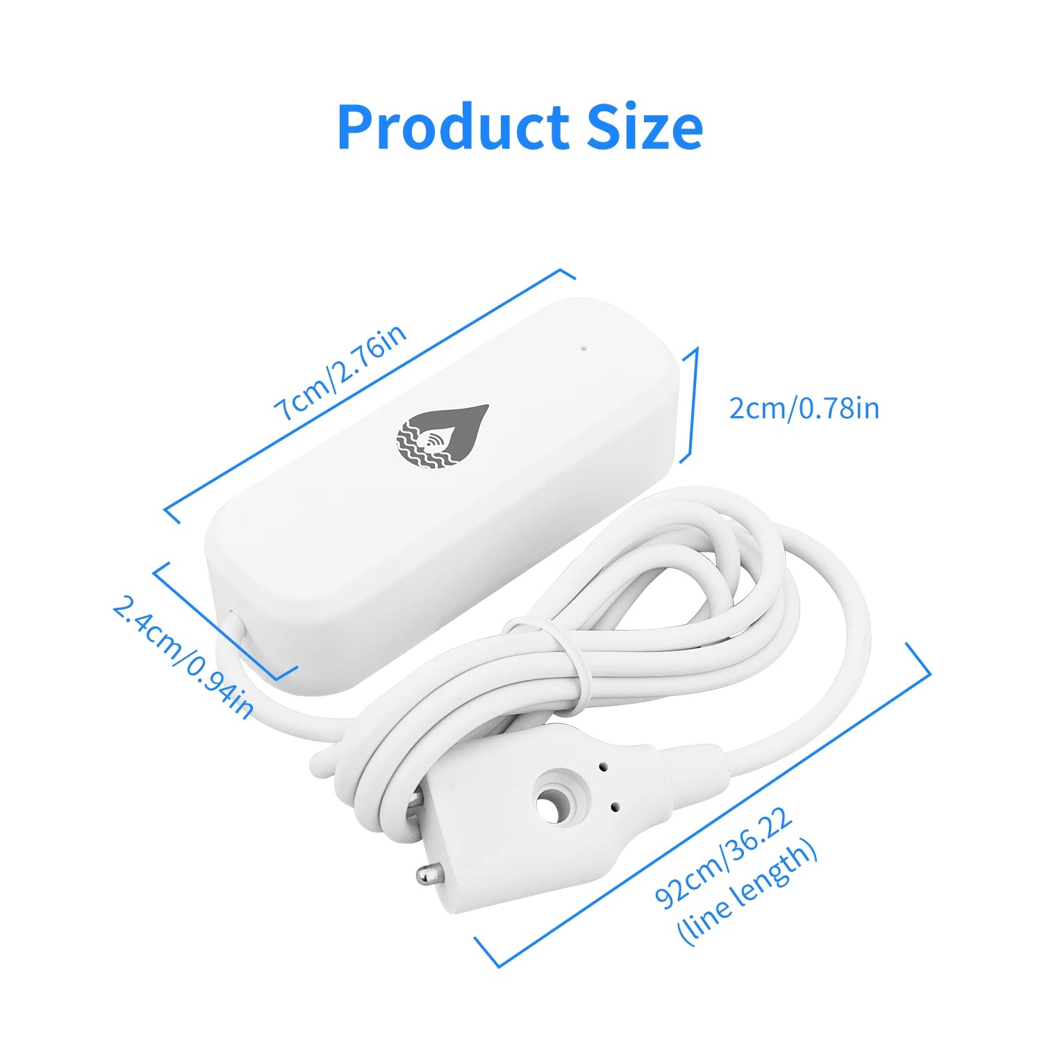 WiFi Water Leak Sensor - Smart Home Flood Alarm System by Tidesmit Tidesmit