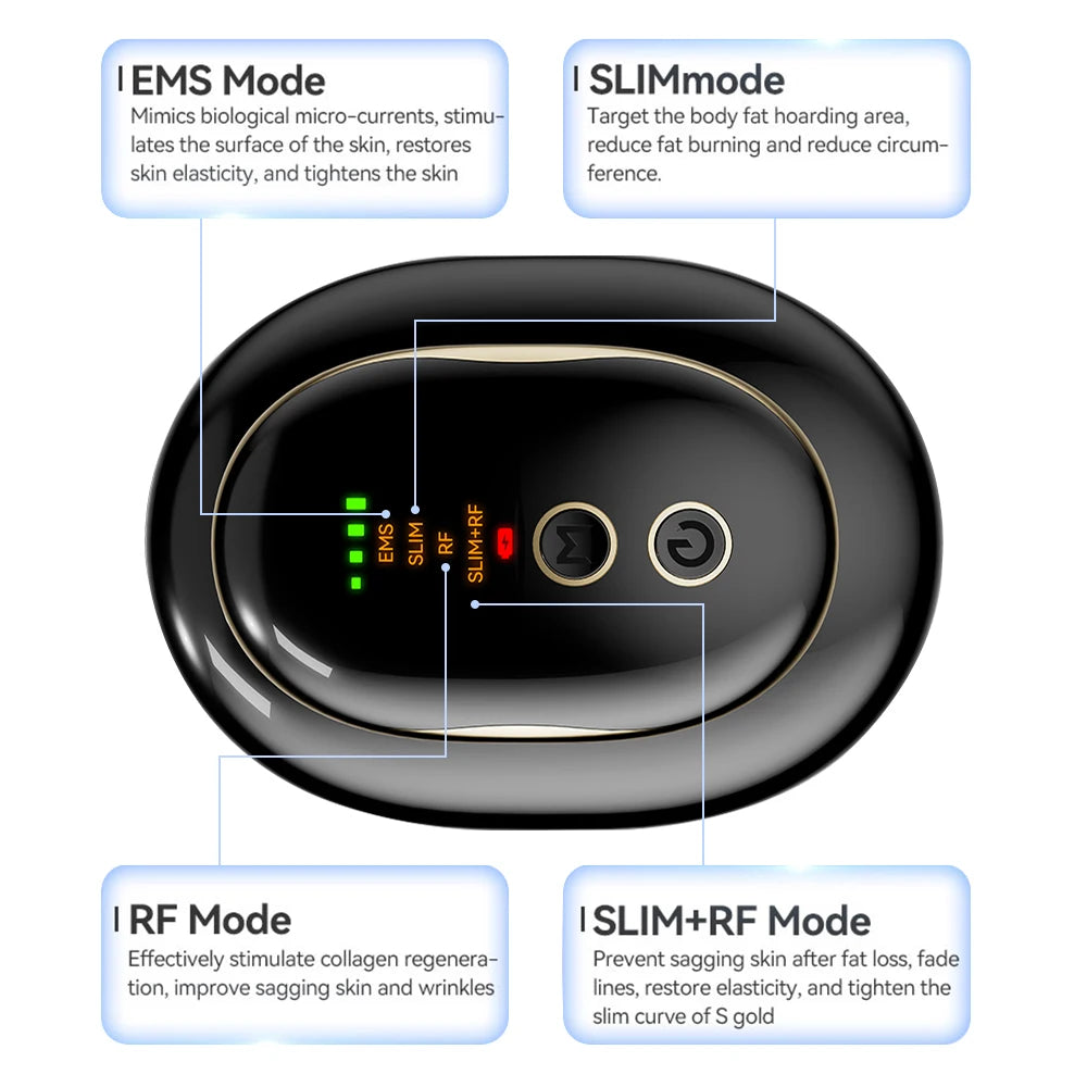 Radio Frequency Body Slimming Machine - Portable Home Wellness Device Relaxation Treatment Tidesmit
