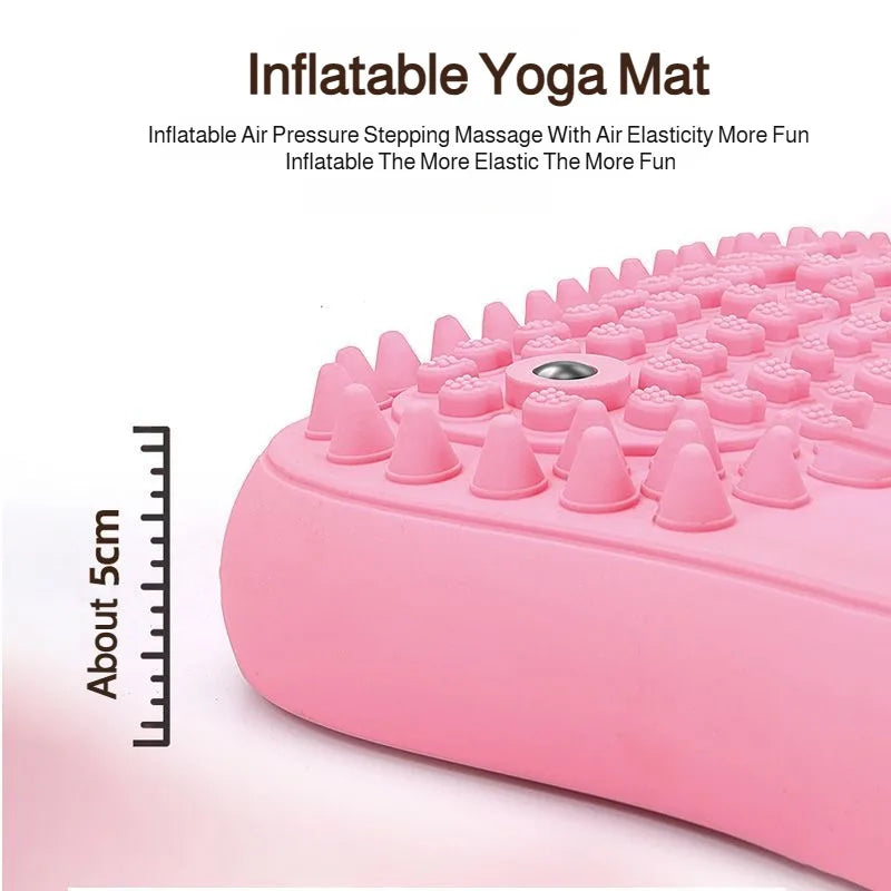 Acupressure Foot Mat: Inflatable Reflexology Pad for Home Relaxation Relaxation Treatment Tidesmit
