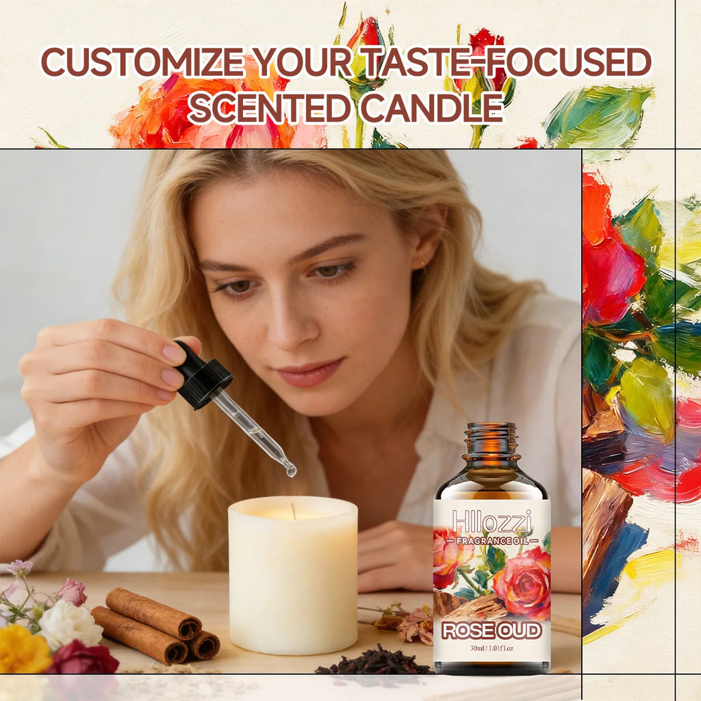 ROSE OUD FRAGRANCE OIL: For aromatherapy, diffusing, fargrance and candle Scented Candle.