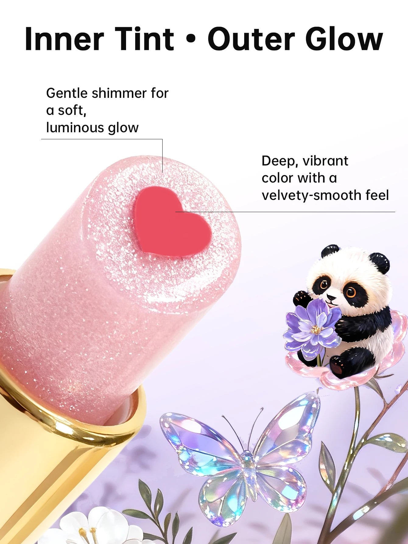 Tinted Lip Balm Jelly Gloss - Moisturizing Lip Treatment | Tidesmit Lip Care Tidesmit