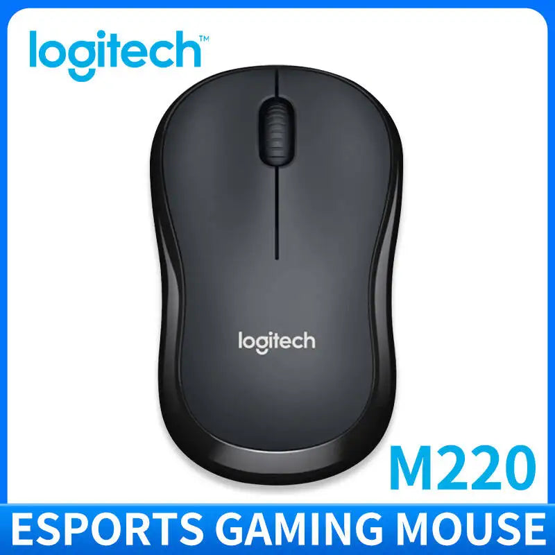 Logitech M220 Wireless Mouse Laptop Business Office Silent Portable Home Game Boys and Girls Super handy office mouse