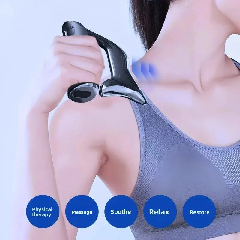 Fascia Gun Deep Tissue Massager: Rechargeable Sports Recovery Tool Fascia Gun Tidesmit
