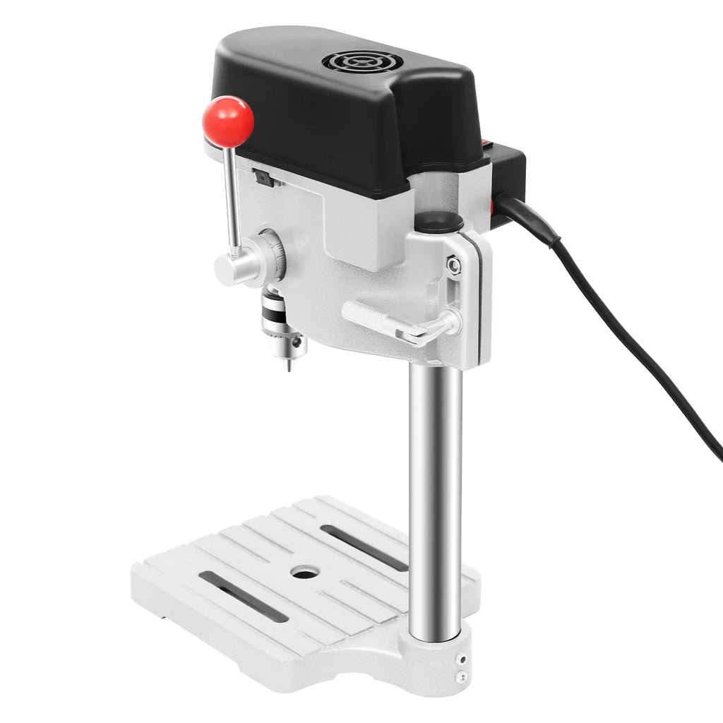 340W Mini Bench Drill Press Adjustable Speed Bench Drill Machine Portable Table Drilling Tool with High-Precision Drilling
