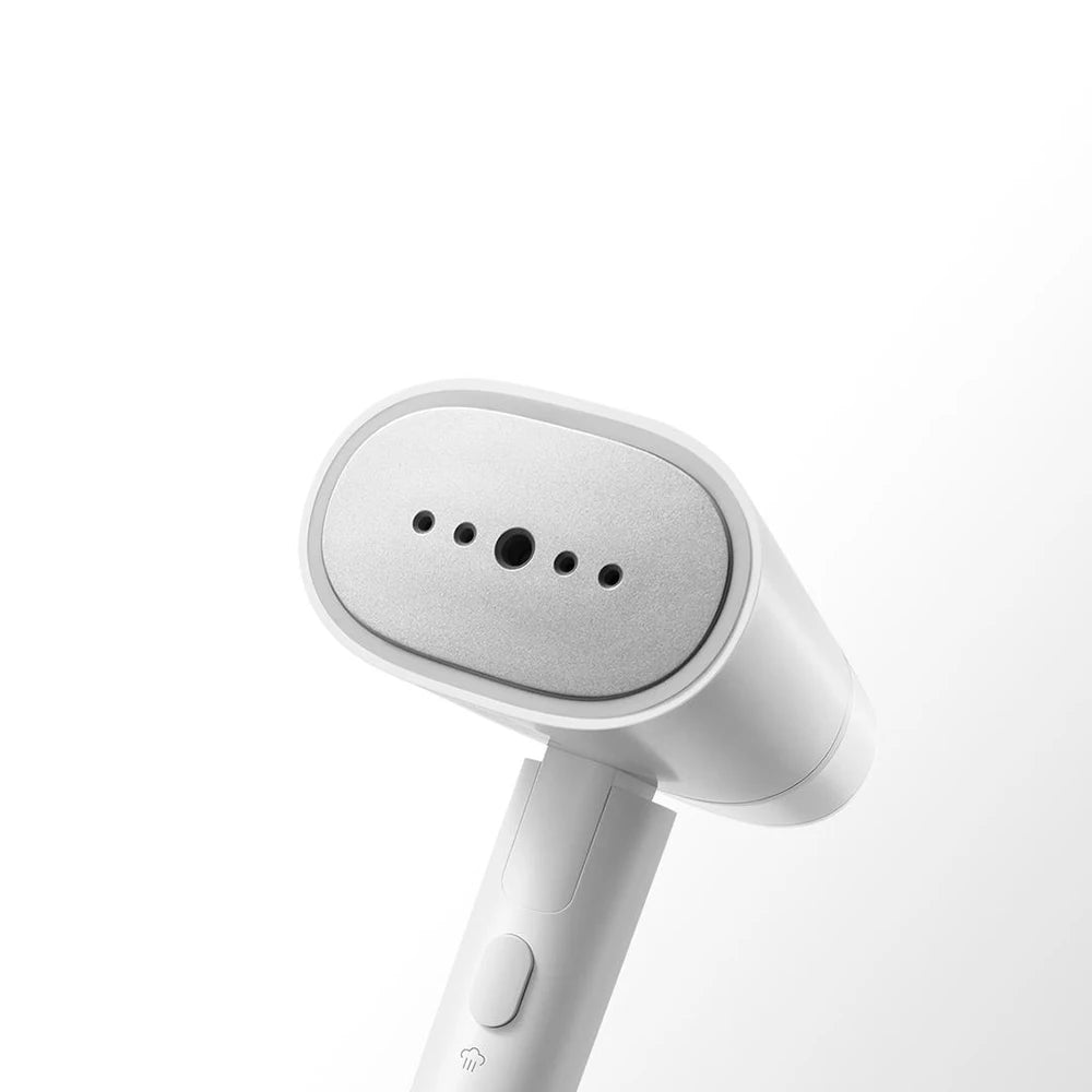 Tidesmit MIJIA Handheld Garment Steamer 2 showing compact foldable design for portable ironing and mite removal