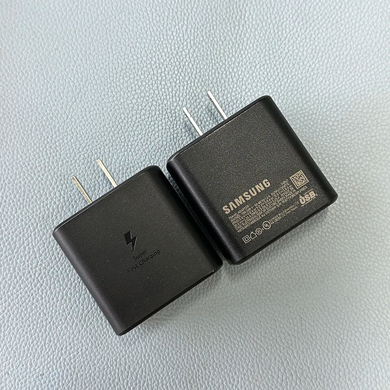 Samsung 45W USB-C Fast Charger PD Adapter for Galaxy S25 S24 Tidesmit