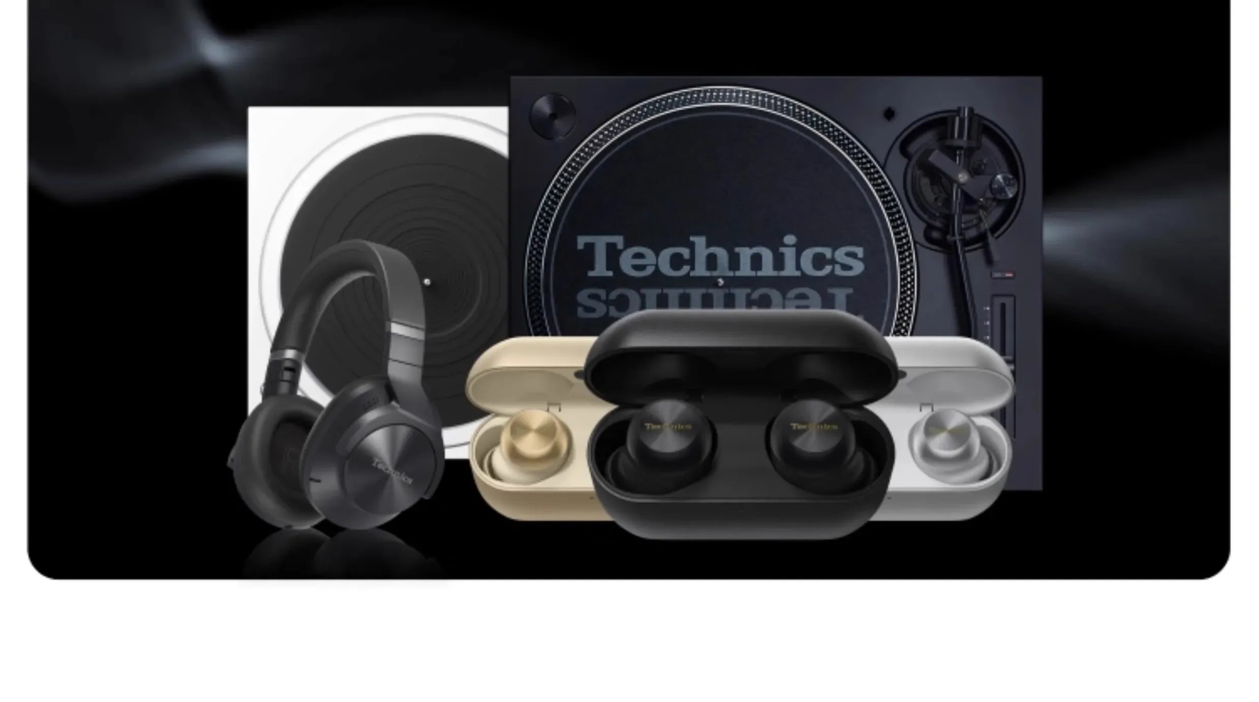 Tidesmit EAH-AZ100 Noise Cancelling Wireless Earbuds (Black) Tidesmit