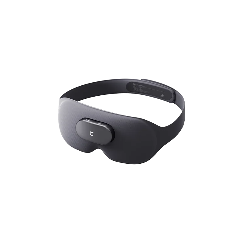 Smart Massage Eye Mask | 3D Heat Therapy & App Control - Black Relaxation Treatment Black Tidesmit