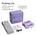 Fascia Massage Gun: Deep Tissue Percussive Therapy Tool (Purple) Fascia Gun Purple Set Tidesmit