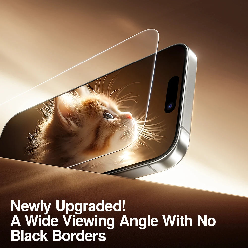 SmartDevil 1/2 PCS Dust-free Box Screen Protector for iPhone 17 Pro Max 17 Pro HD Tempered Glass Film for iPhone 17 Anti-scratch AE Tidesmit