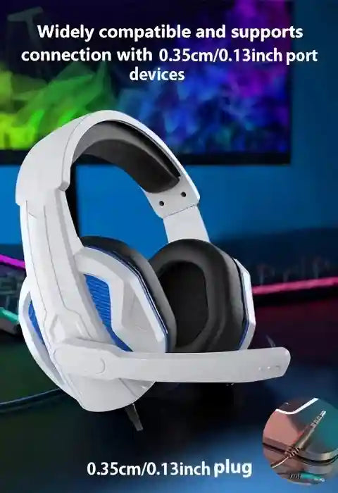 Wired Over-Ear Headphones with Adjustable Padded Fit | Tidesmit Tidesmit