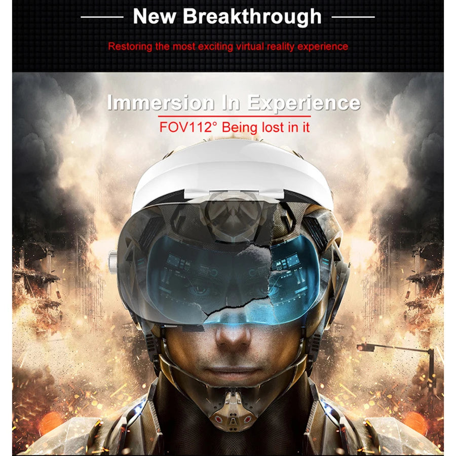 VR Headset for Smartphones with Remote - Immersive 3D Mobile Gaming Tidesmit