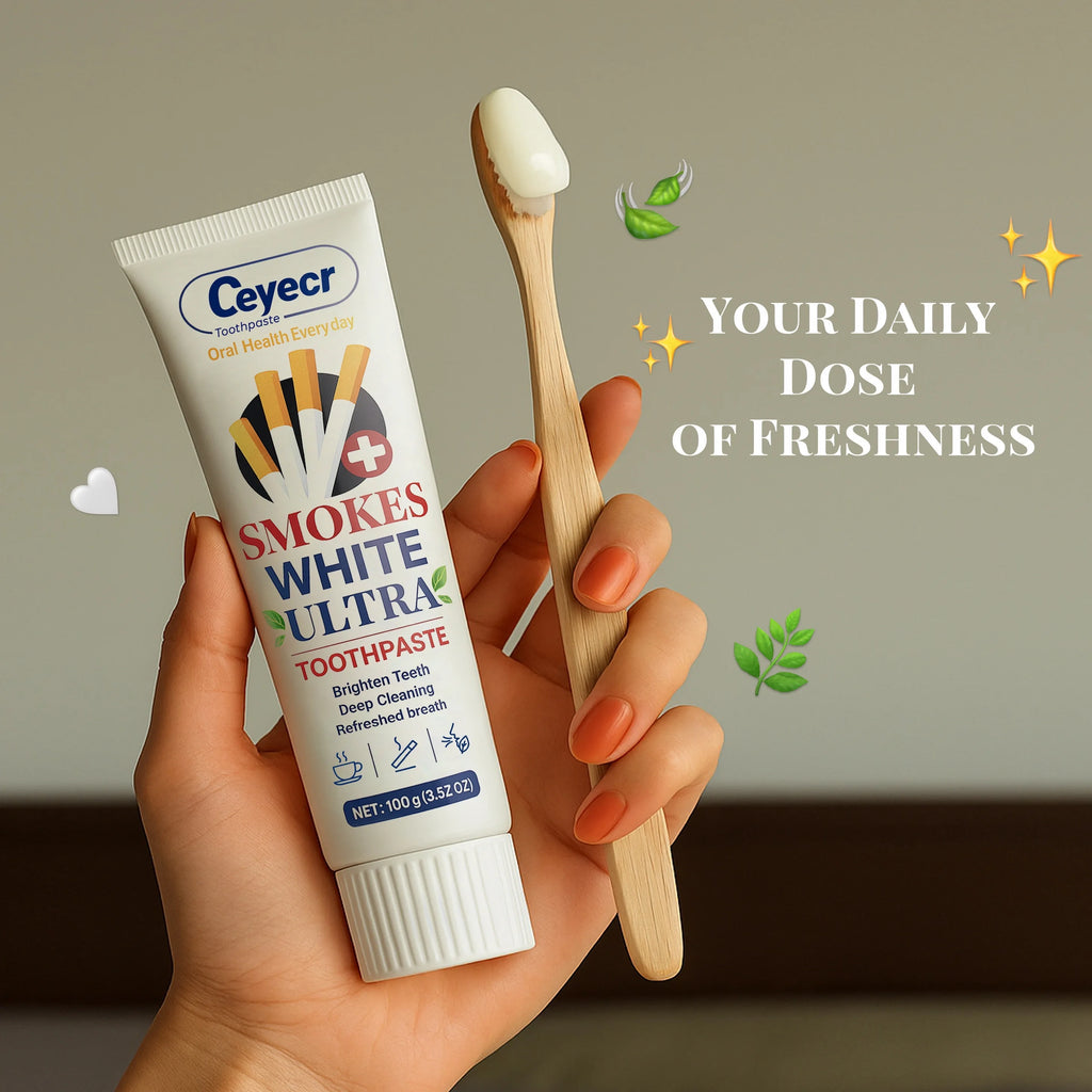 Tidesmit Smokers Toothpaste 100g for whitening teeth and removing cigarette discoloration for fresh breath