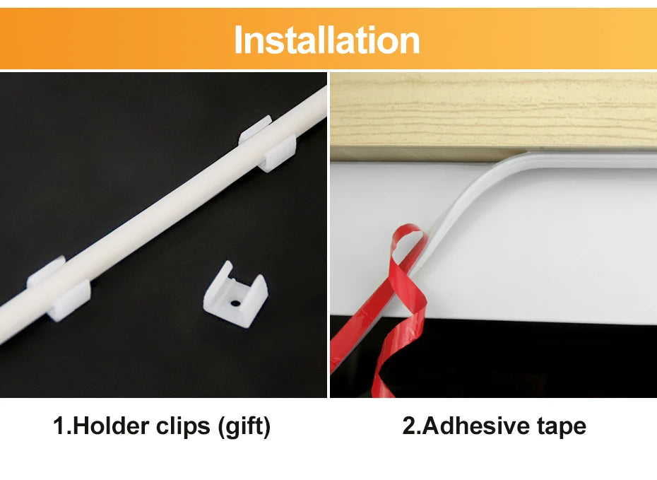 Super Bright 220V COB LED Strip Light EU/AU Power Plug Adhesive Tape Flexible Ribbon Waterproof For Outdoor Lighting Decoration