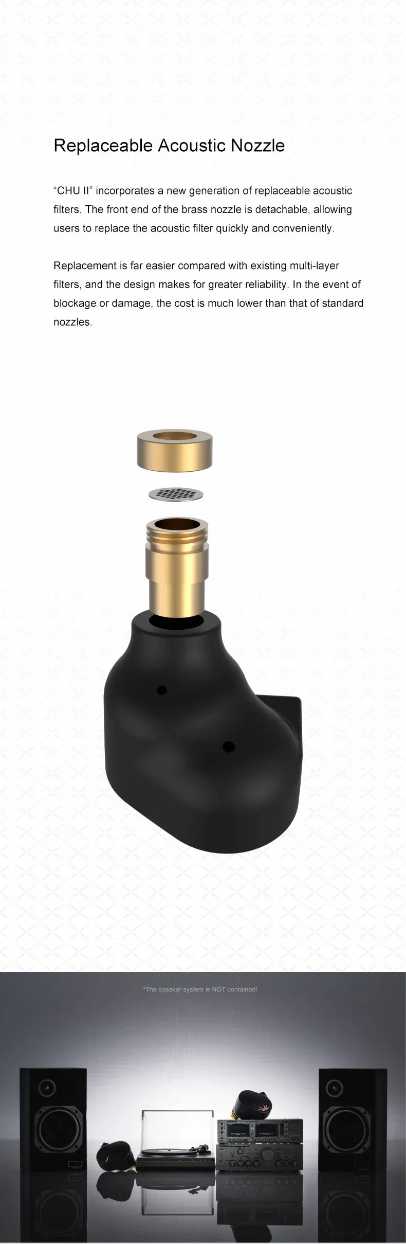 Moondrop Chu II Wired In-Ear Monitors with Dynamic Driver - Tidesmit Tidesmit