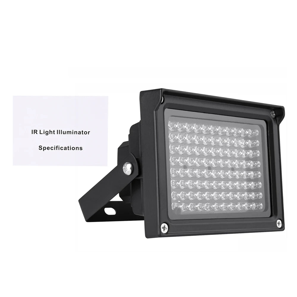 96 LED IR Illuminator Lamp for Night Vision CCTV Systems Tidesmit