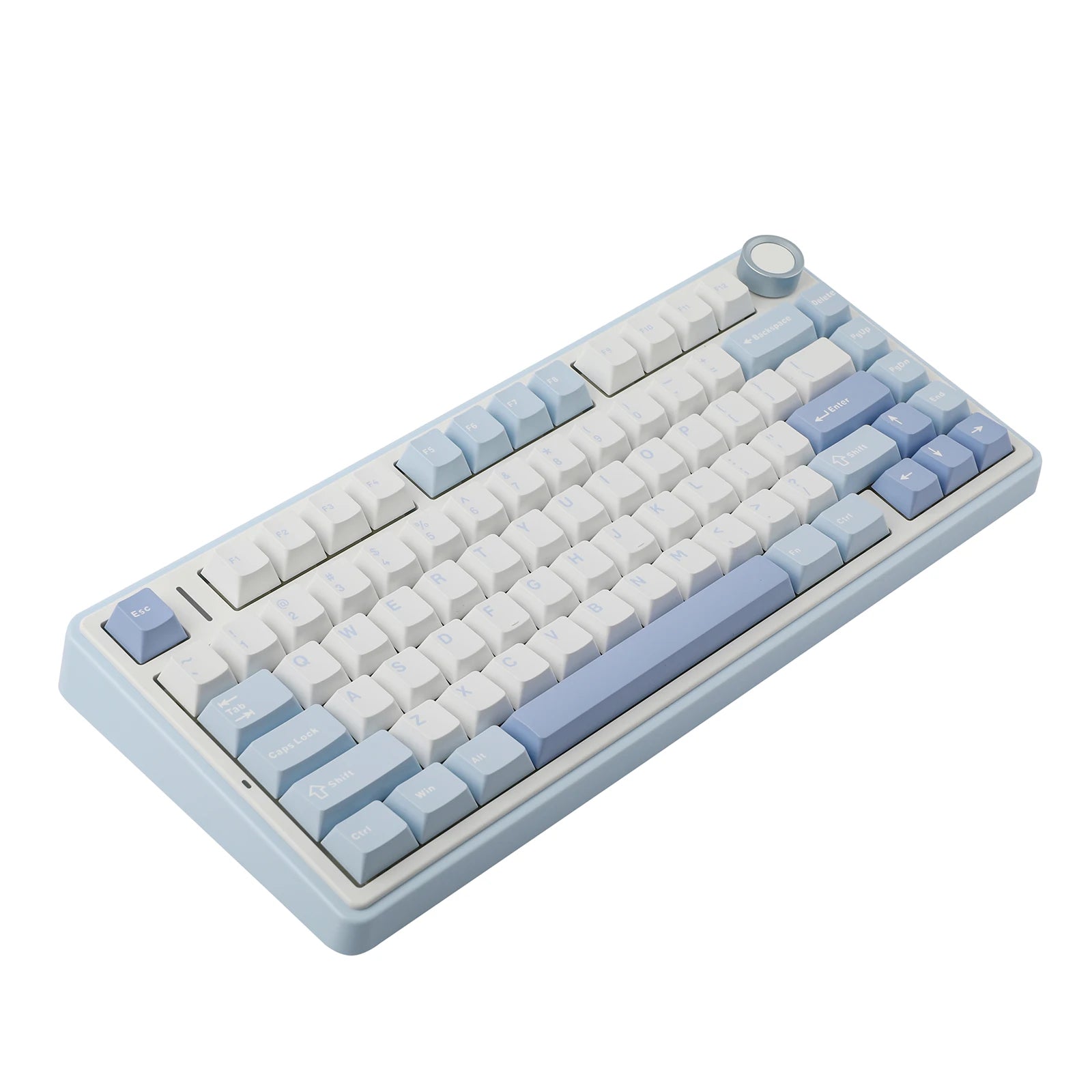 EPOMAKER x AULA F75 75% ANSI Hot-Swap Gasket Bluetooth 5.0/2.4G Wireless/Wired Mechanical Keyboard PBT Keycaps for Mac/Win