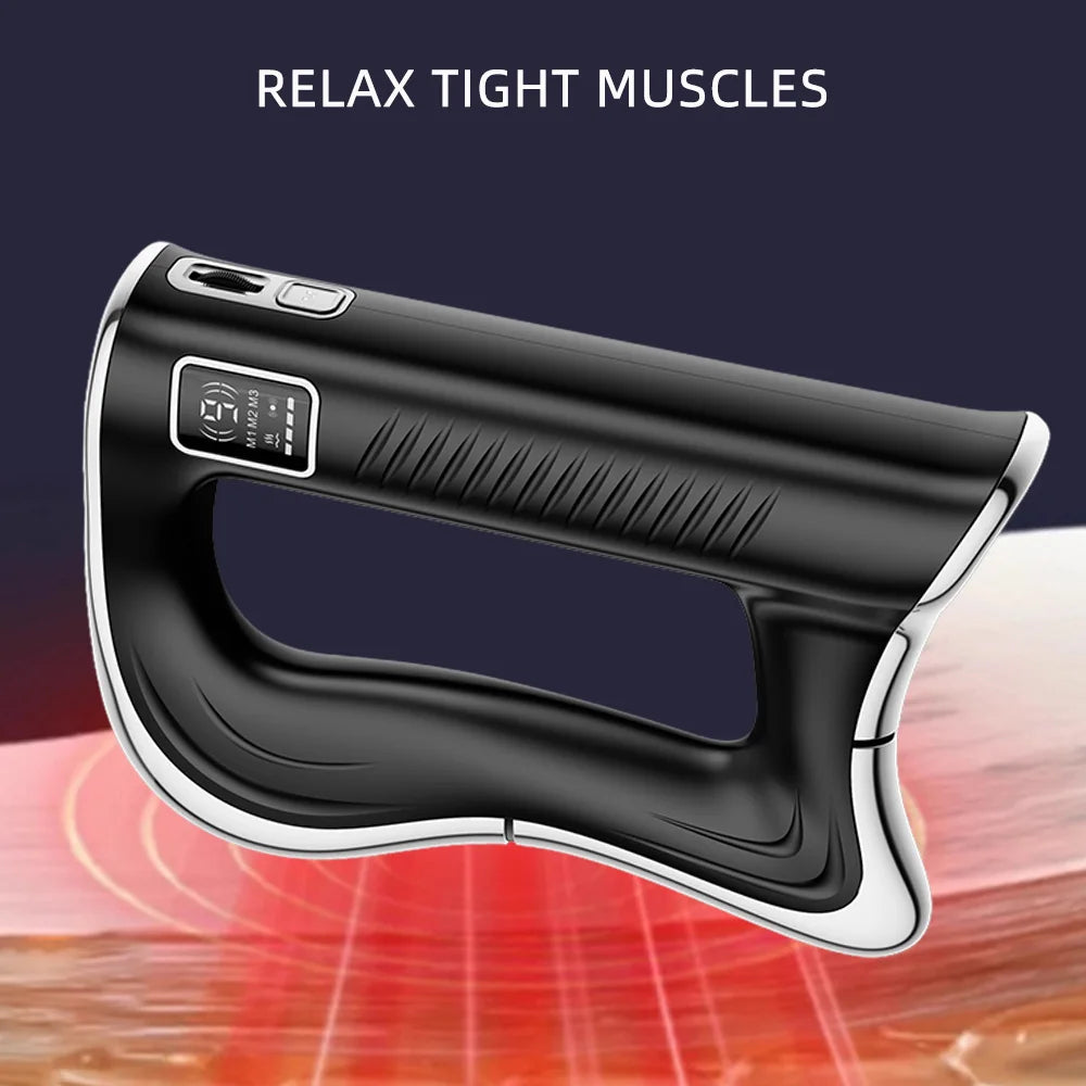 Electric Fascia Massage Tool with Heat Therapy - Tidesmit Recovery Blade Back Massage Instrument Tidesmit