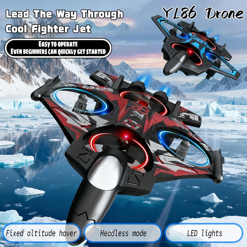 RC Camera Drone with 360 Rolling & Fixed Height Control - Tidesmit Tidesmit