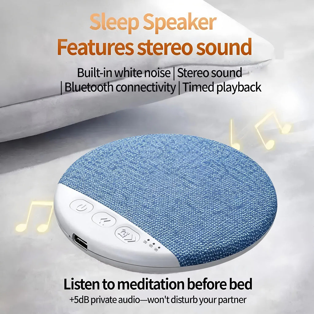 Bedroom Pillow Speaker For Sleeping Multi-functional Bluetooth Music Audio With White Noise Immersive Sleep Perfect GIft
