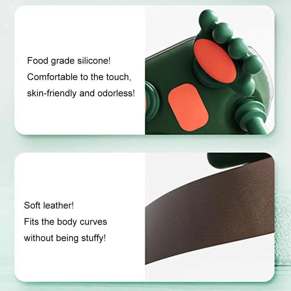 Bionic Kneading Massager | Heated Deep Tissue Pillow - Green Relaxation Treatment Tidesmit