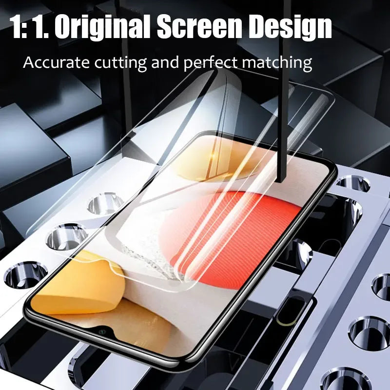Samsung Galaxy A54 Screen Protector 3 Pack - 9H Tempered Glass Tidesmit