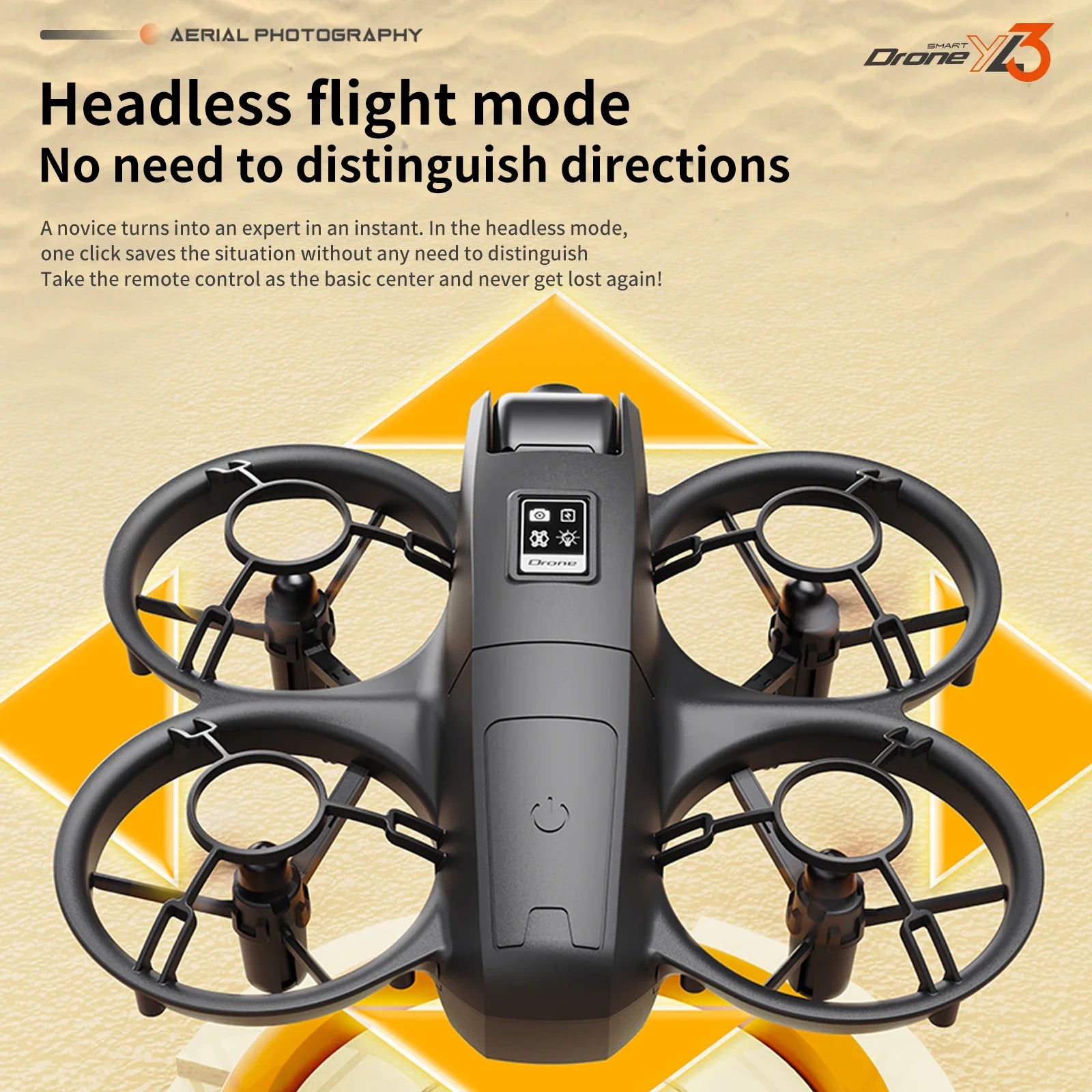 Mini 4K Camera Drone - Foldable Obstacle Avoidance Quadcopter Tidesmit
