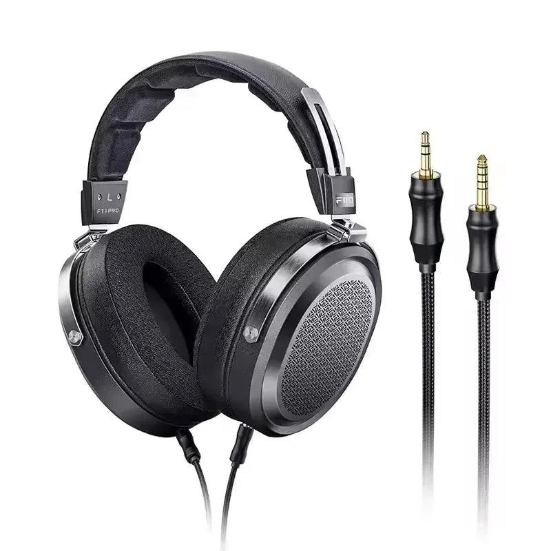 FiiO FT1 Pro Planar Magnetic Headphones Hi-Res Audio | Tidesmit FT1 PRO Black Tidesmit