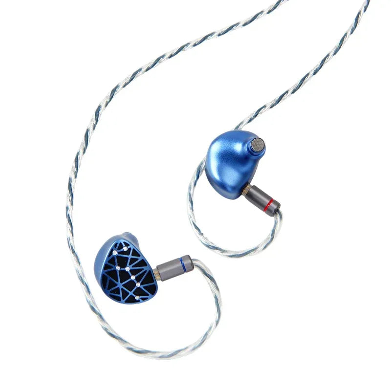 Sound Rhyme SR10 Hybrid IEMs | 10-Driver HiFi Wired Earphones | Tidesmit SR10 Tidesmit