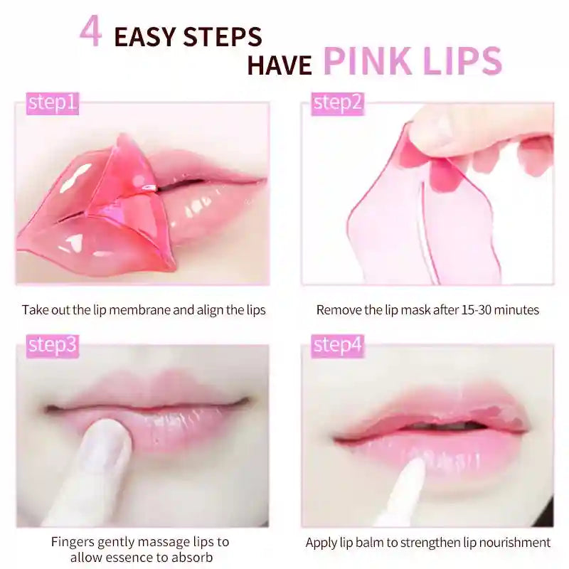 Collagen Lip Mask Set (30pcs) - Moisturizing & Anti-Wrinkle Treatment Lip Care Tidesmit