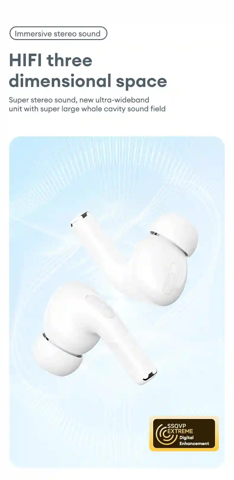 Lenovo LP5 Pro Wireless Earbuds - Low Latency Gaming Headset Tidesmit