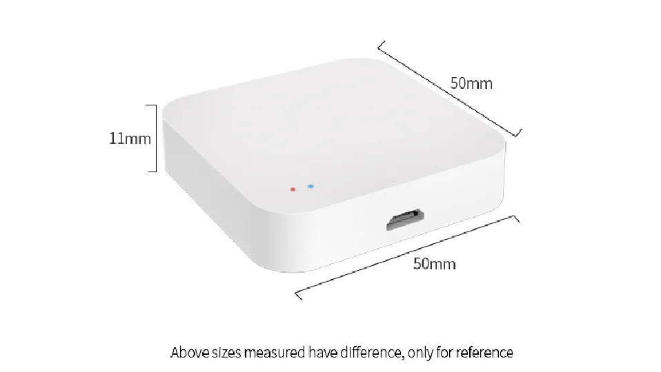 Tuya Zigbee Wireless Hub Gateway For Smart Home Automation for Zigbee Devices Via Smart Life Works with Alexa Google Home