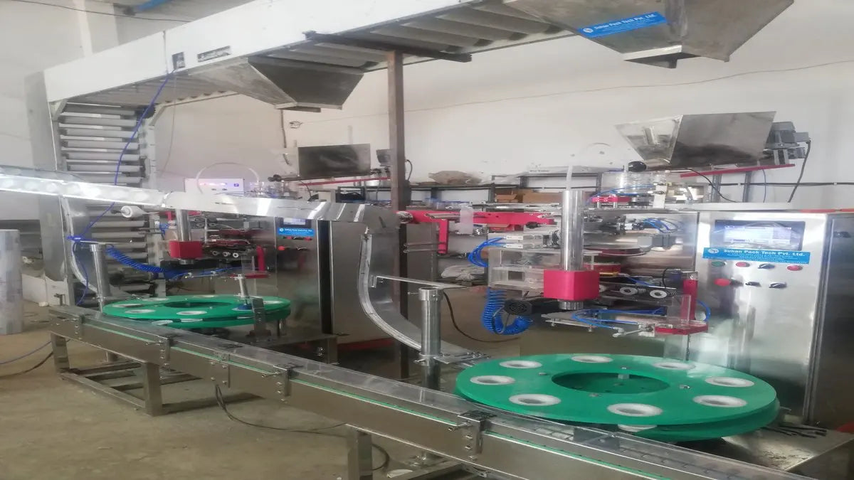 Advanced Best Technology Pouch Packing Machines Easy Operation for Cartons Foil Cans Film Paper for Plastic Gear Components