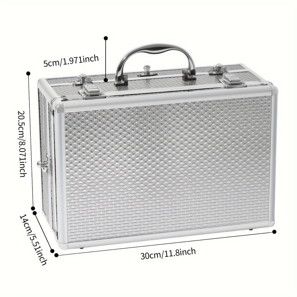 106pcs Professional Makeup Kit - Multi-Functional Cosmetic Set with Eyeshadow, Lipstick, Mascara, Brushes & More - Ideal Gift for Makeup Artists, Perfect for Halloween, Christmas, and Black Friday Tidesmit