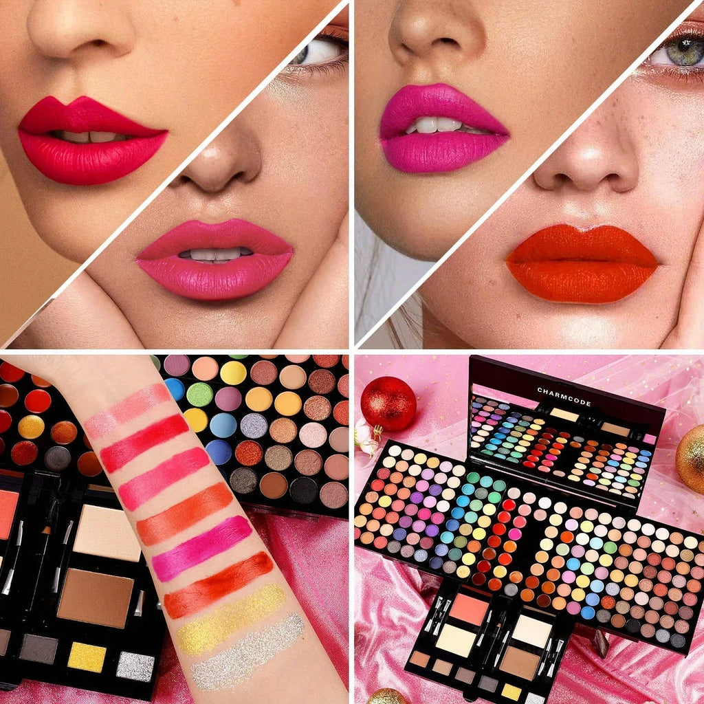 Professional Makeup Kit: 190-Color All-in-One Palette Set Professional Makeup Kits Tidesmit
