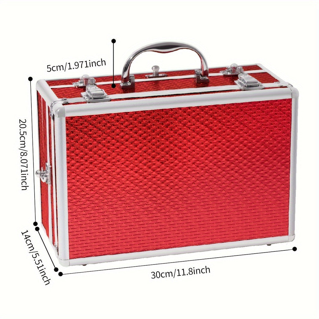 106pcs Professional Makeup Kit Complete Set with Eyeshadow Palette (warm & cool tones), Lipstick, Mascara, Lip Liner, Brushes & Applicators - Full-Size Collection for Beginners/Pros, Wedding, Photoshoot, Daily Use - Luxury Tidesmit