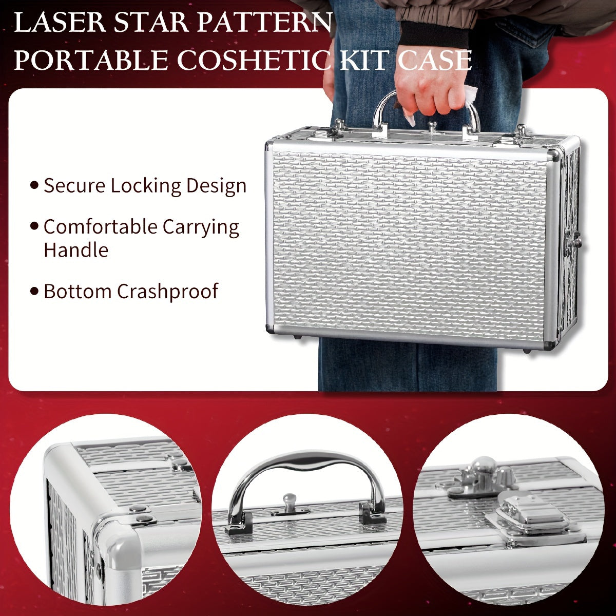 106pcs Professional Makeup Kit Complete Set with Eyeshadow Palette (warm & cool tones), Lipstick, Mascara, Lip Liner, Brushes & Applicators - Full-Size Collection for Beginners/Pros, Wedding, Photoshoot, Daily Use - Luxury Tidesmit