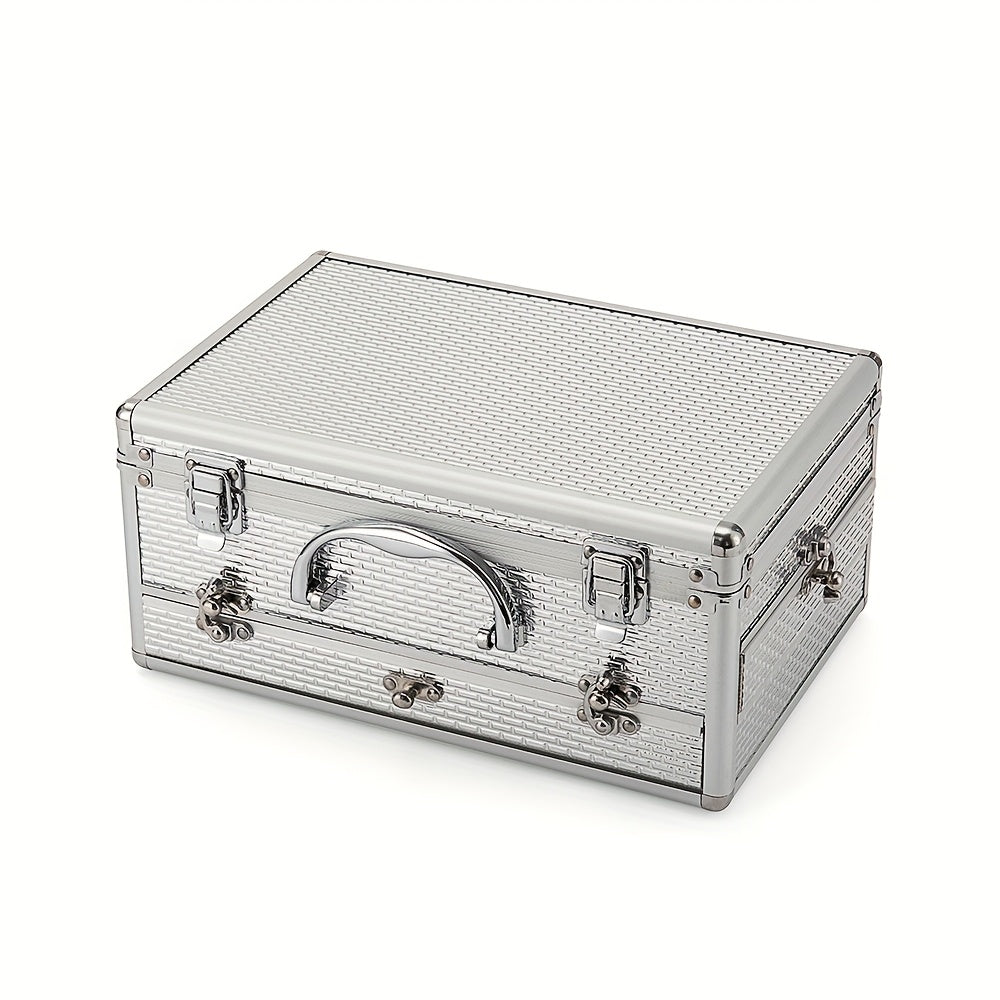 Multifunctional Luxury Makeup Gift - Full Set of Makeup for Beginners and Professional Makeup Artists, Including Eyeshadow, Lipstick, Blush, Foundation, Highlighter, and Brushes | High Quality, Convenient for Holiday Gifts/Tr Silvery Tidesmit