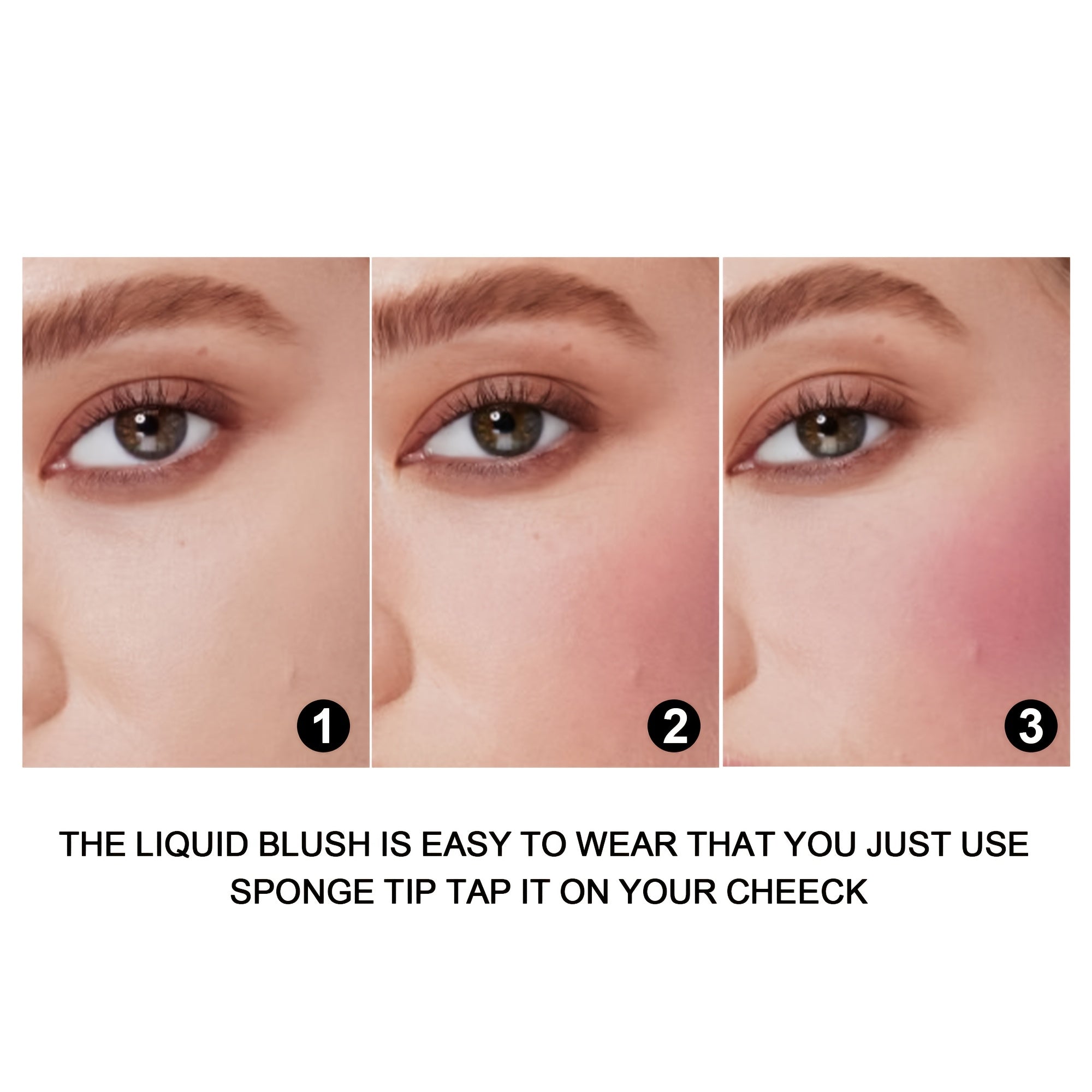 Liquid Cream Blush Set - Long-Lasting Matte Finish, 2-Piece Kit Permanent Makeup Machines Tidesmit