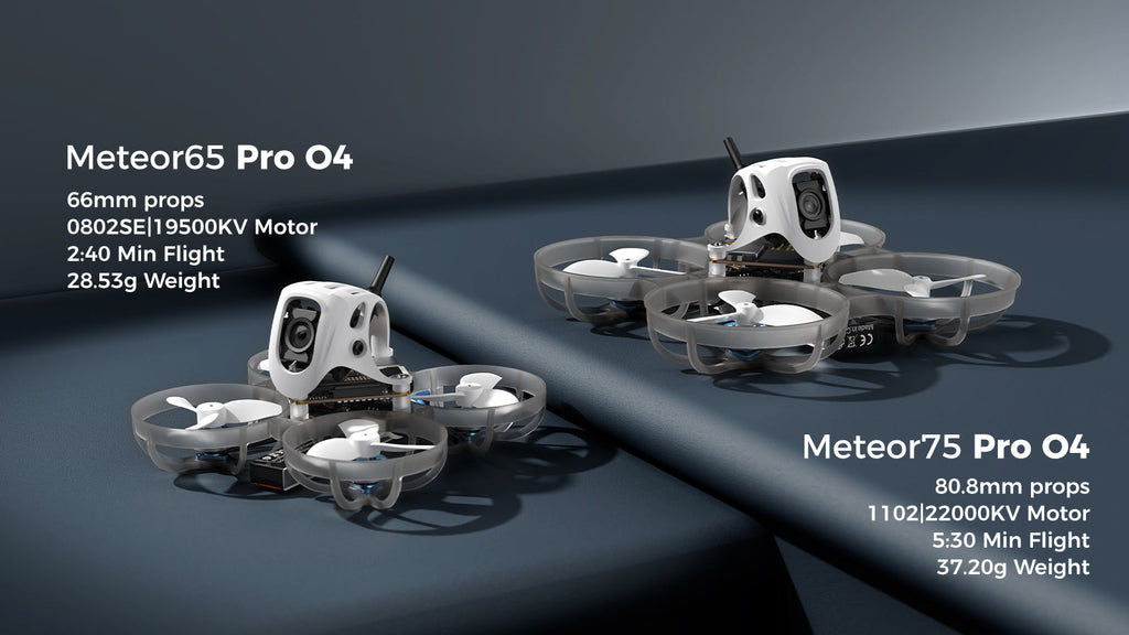 BETAFPV Meteor75 Pro O4 Brushless Whoop Drone - Compact 1S Performance Tidesmit