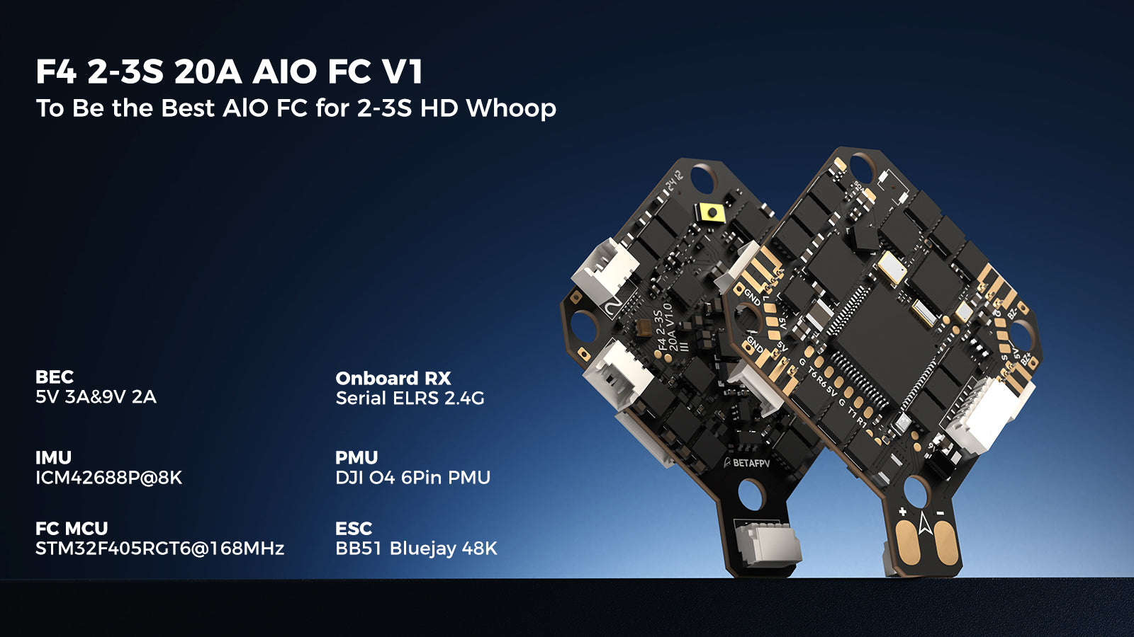 BETAFPV Pavo Femto 2S 4K Drone | Brushless Cinewhoop Tidesmit