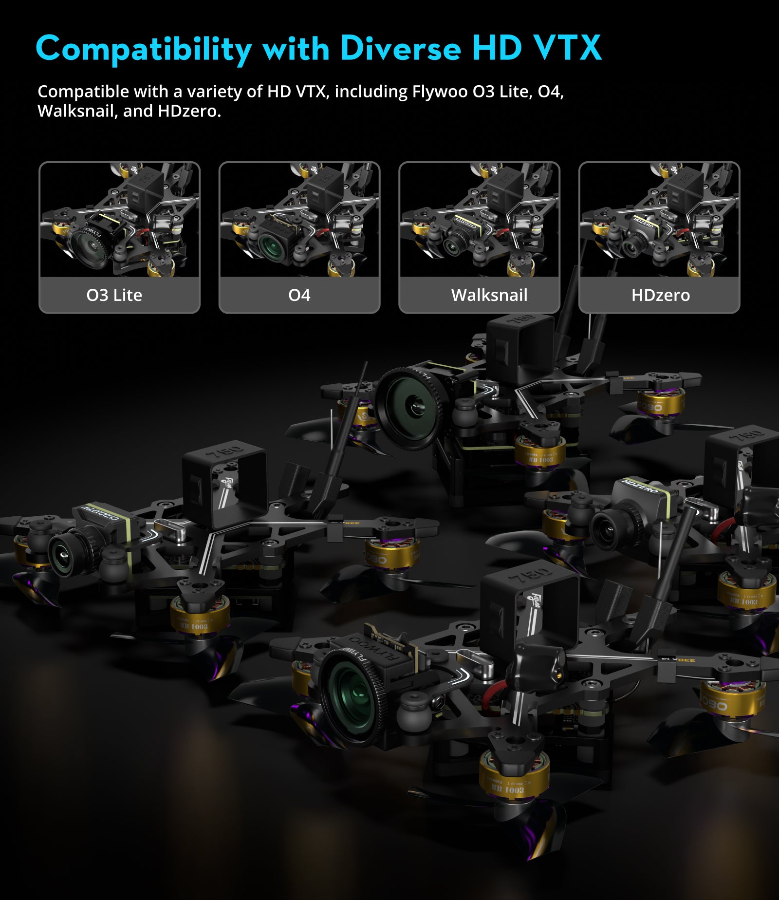 Flywoo Flybee 16 HD O4 2S FPV Drone | Ultralight 2S Racing Build Tidesmit